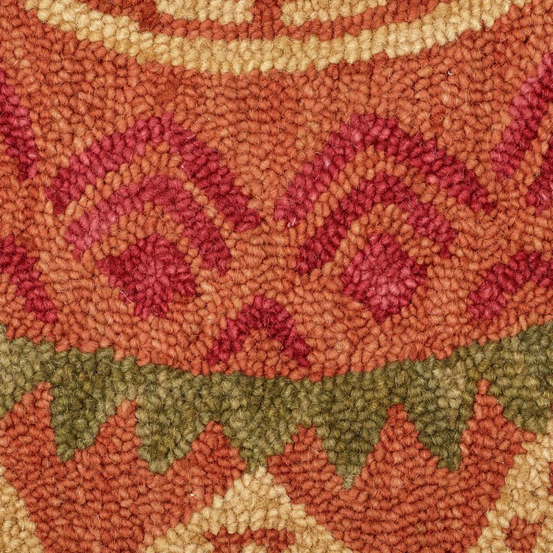 Dazzle LR54059 Rust Rug - Rug & Home