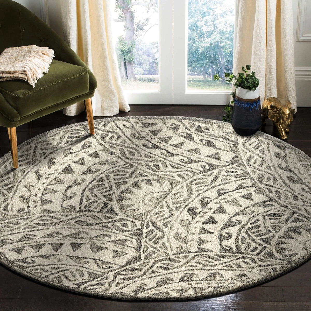 Dazzle LR54087 Gray Rug - Rug & Home