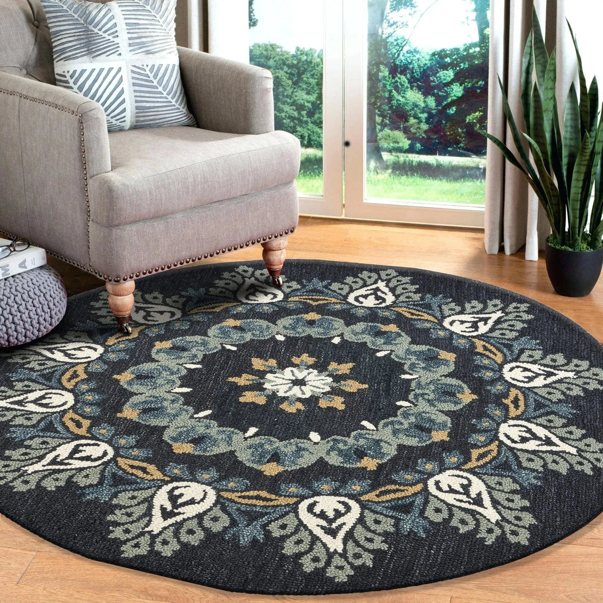 Dazzle LR54097 Dark Blue Rug