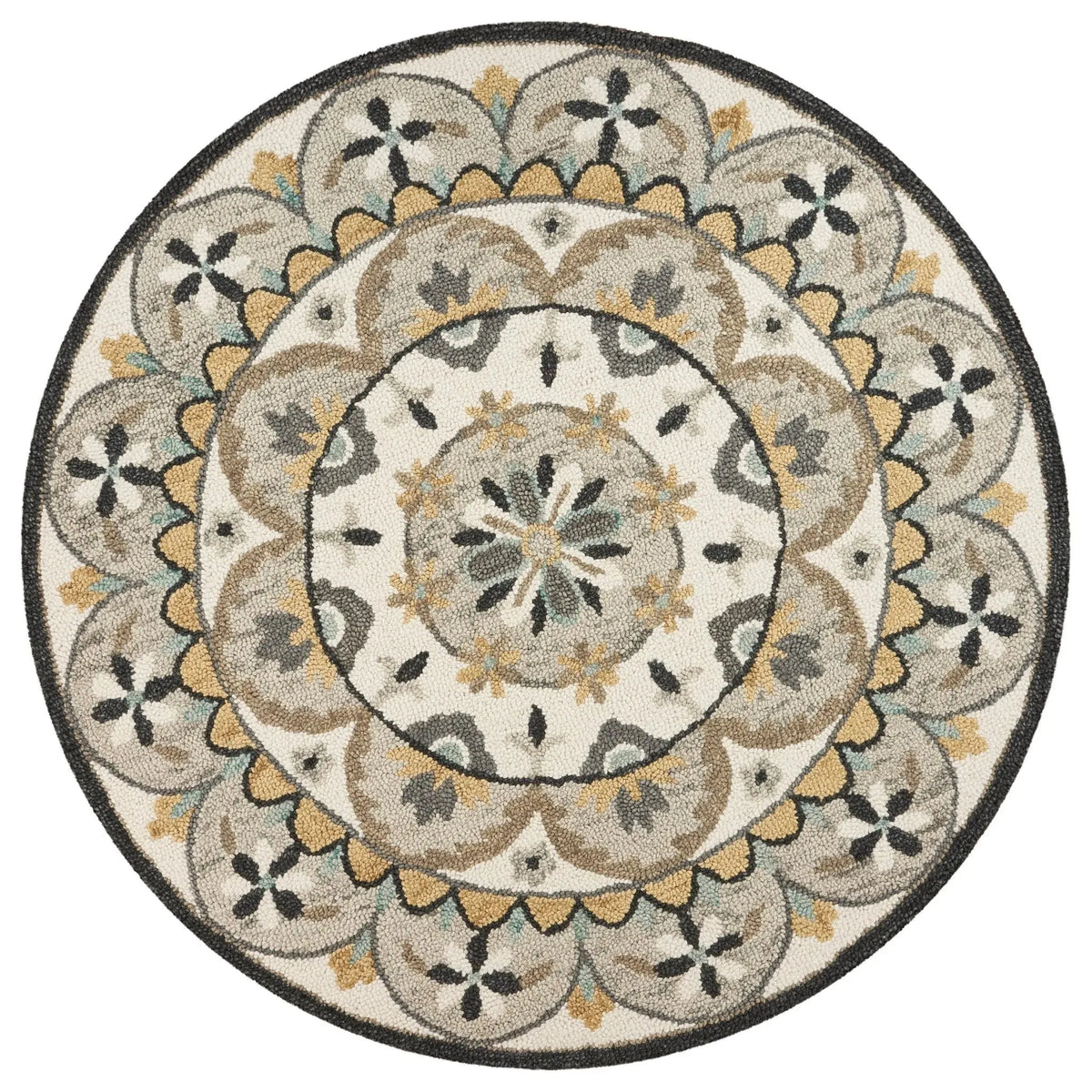 Dazzle LR54100 Gray Cream Rug