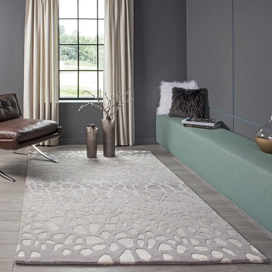 Delhi DL-33 Silver Rug - Rug & Home