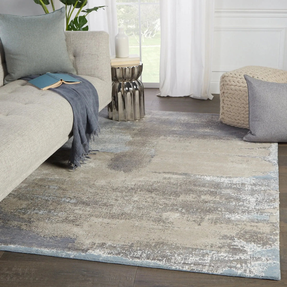 Delmara Dlm03 Ionian Gray/Blue Rug