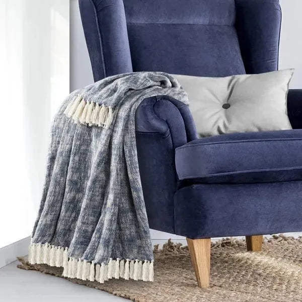 Denmark 80266TNV True Navy Throw Blanket