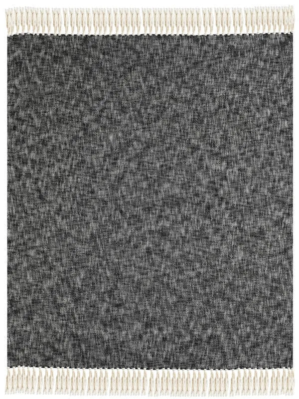 Denmark 80267JEB Jet Black Throw Blanket - Rug & Home