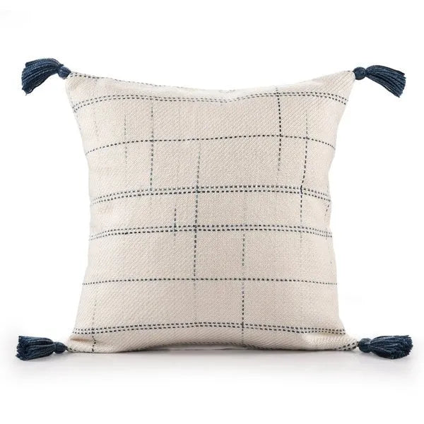 Denver 08205BLO Blue/Ivory Pillow