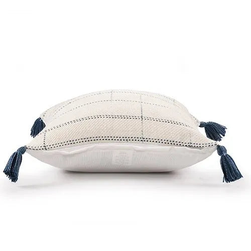 Denver 08205BLO Blue/Ivory Pillow