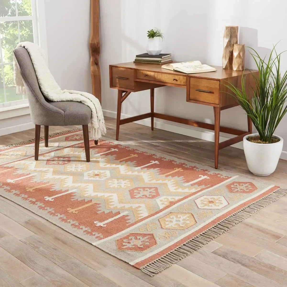 Desert DES07 Gold/Orange Rug - Rug & Home