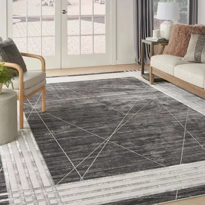 Desire DSR01 Charcoal/Silver Rug