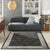 Desire DSR01 Charcoal/Silver Rug - Rug & Home