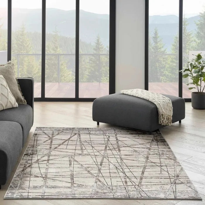 Desire DSR03 Grey/Silver Rug - Rug & Home