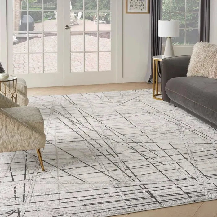 Desire DSR03 Grey/Silver Rug - Rug & Home