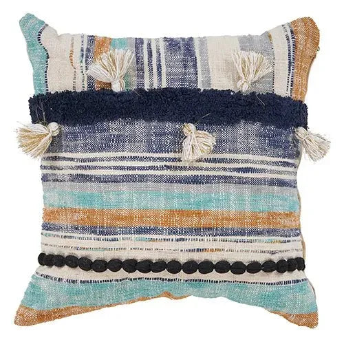 Destin 07346BLK Black/Multi Pillow