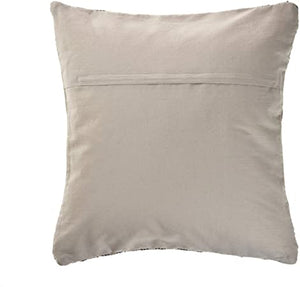 Detailed Denim Blue LR07433 Throw Pillow - Rug & Home
