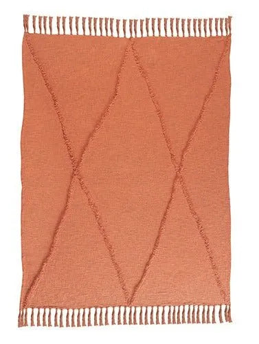 Diamond 80177MAG Mango Throw Blanket - Rug & Home