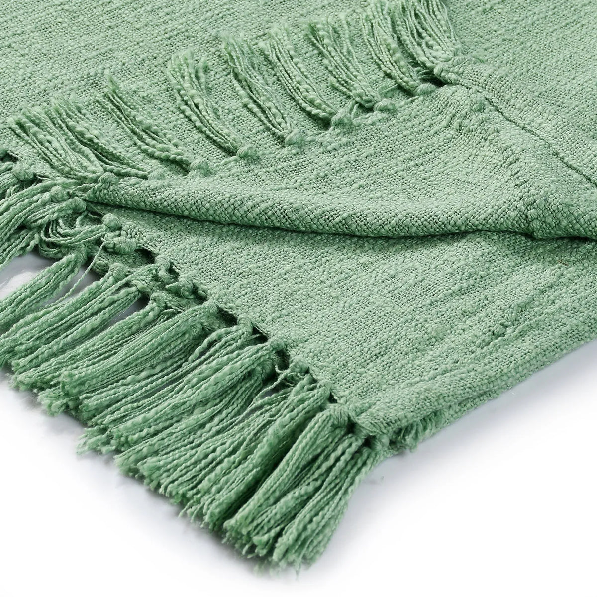 Diamond Lr80194 Light Green Throw Blanket - Rug & Home