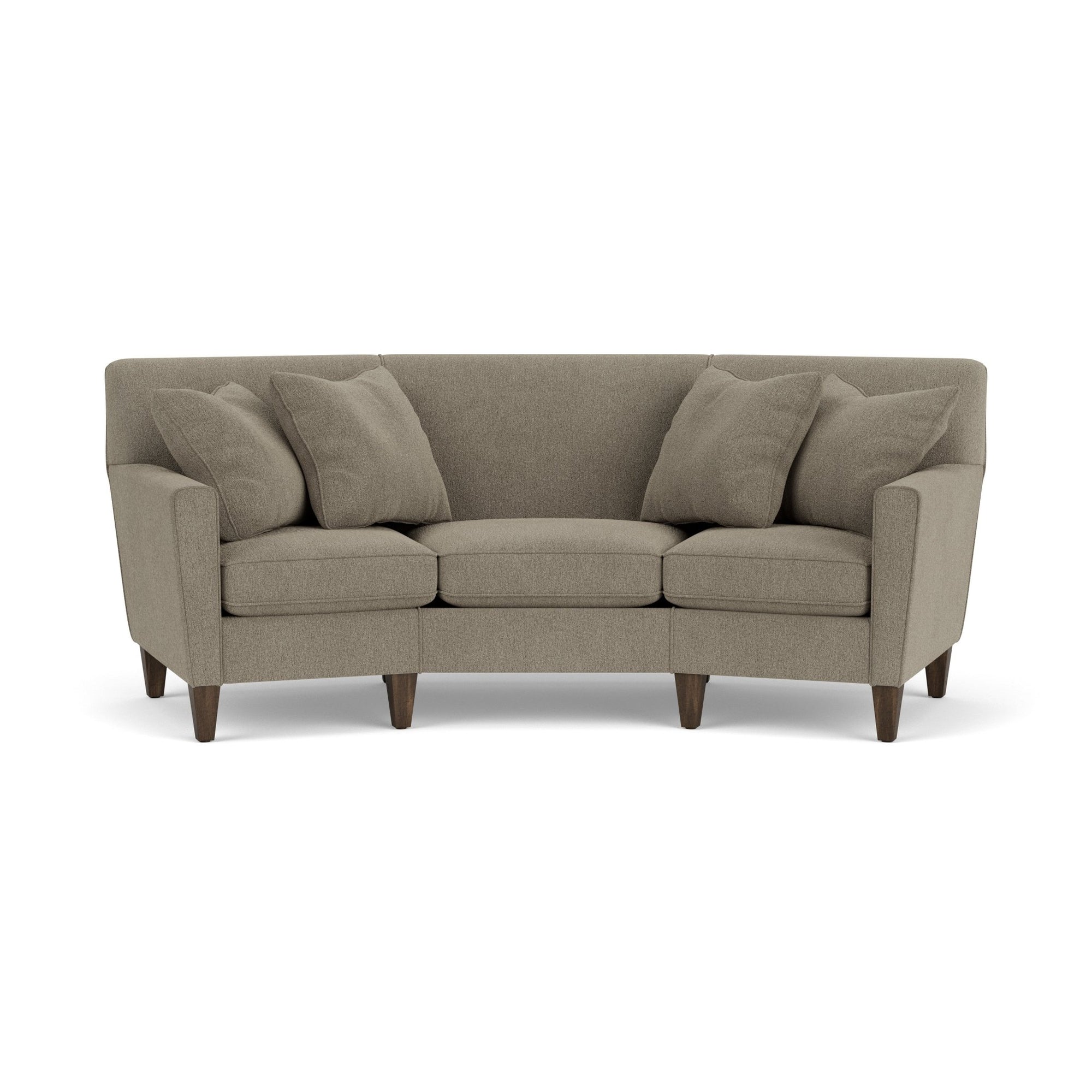 Digby Custom Conversation Fabric Sofa - Rug & Home