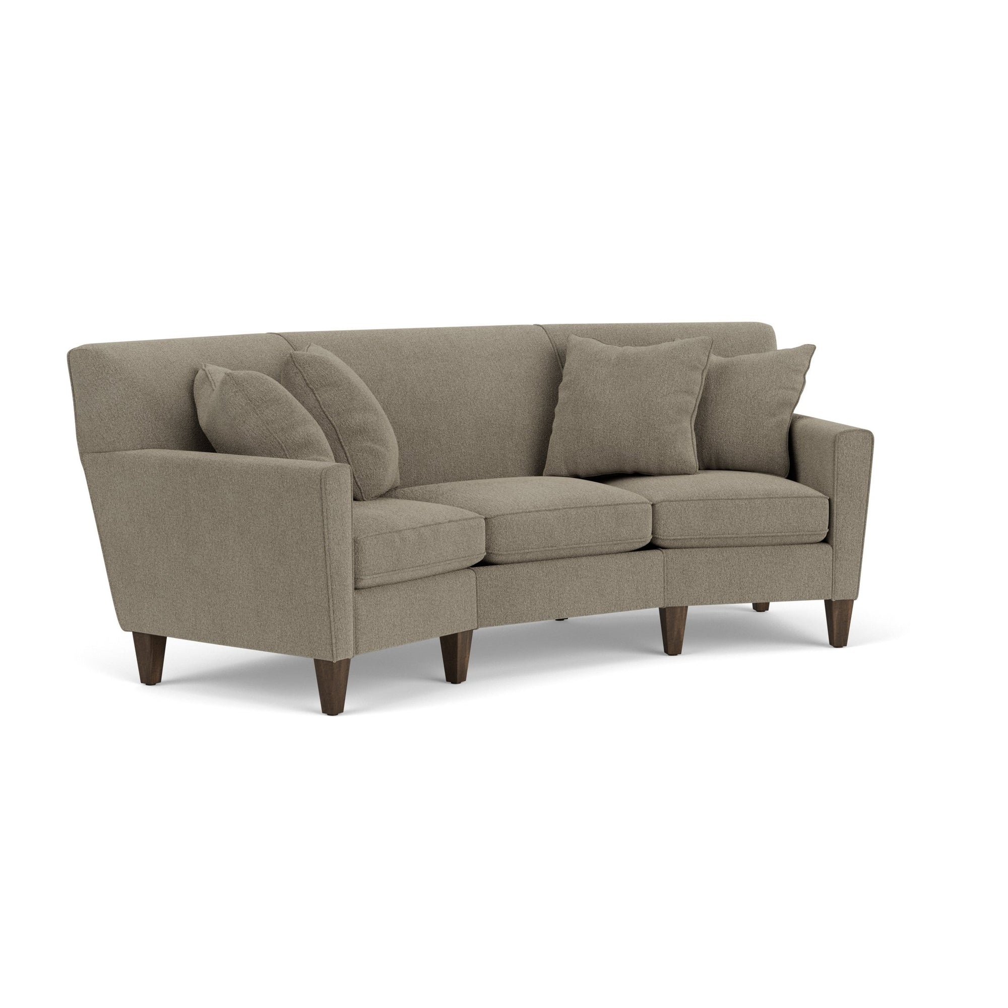 Digby Custom Conversation Fabric Sofa - Rug & Home