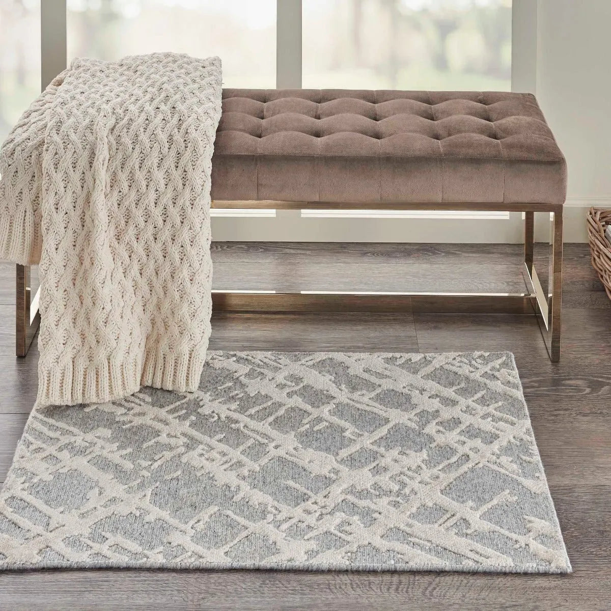 Divine Div10 Sand Storm Rug - Rug & Home