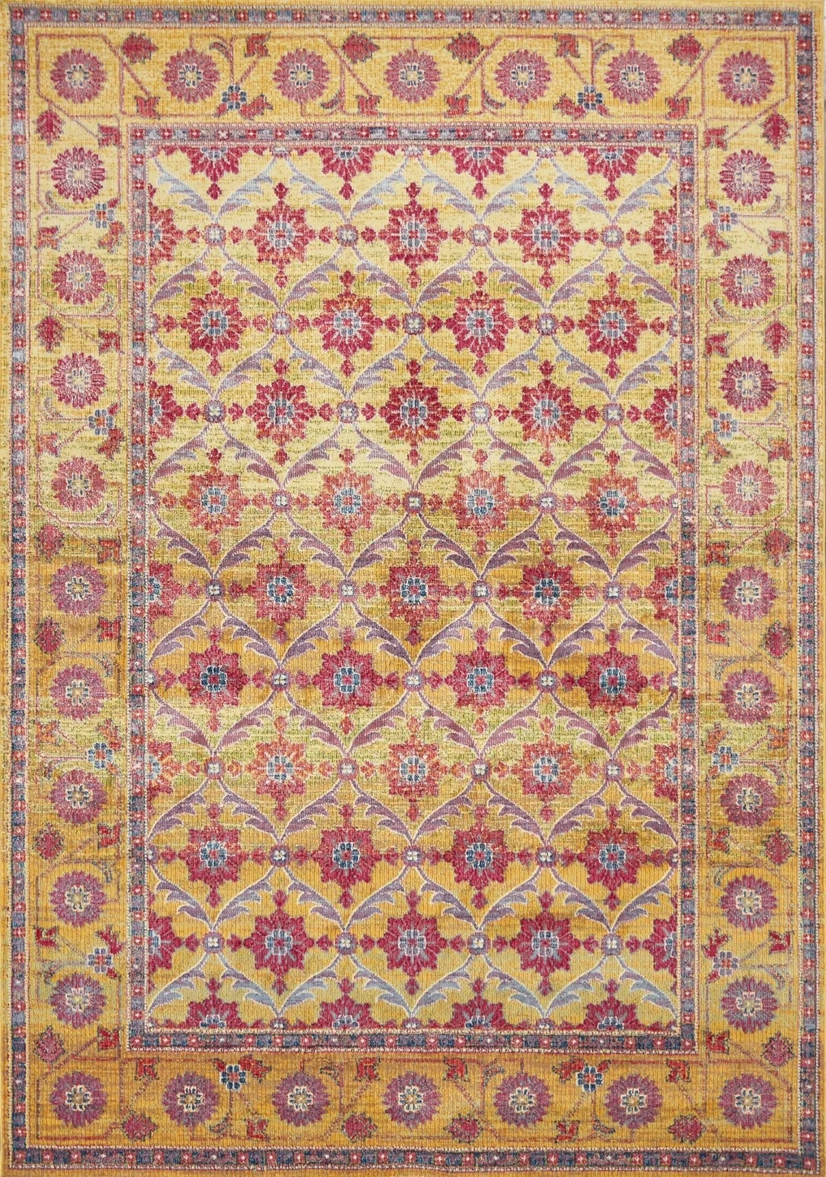 Dreamweaver 5855 Sunrise Golden Rug - Rug & Home