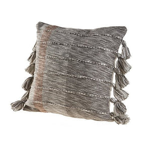 Drew 07417GRY Grey Pillow - Rug & Home