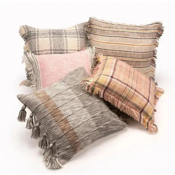 Drew 07417GRY Grey Pillow