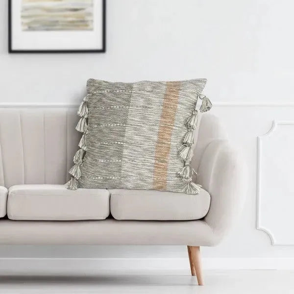 Drew 07417GRY Grey Pillow