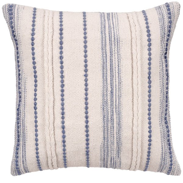 Drew 07569FDN Faded Denim Pillow - Rug & Home