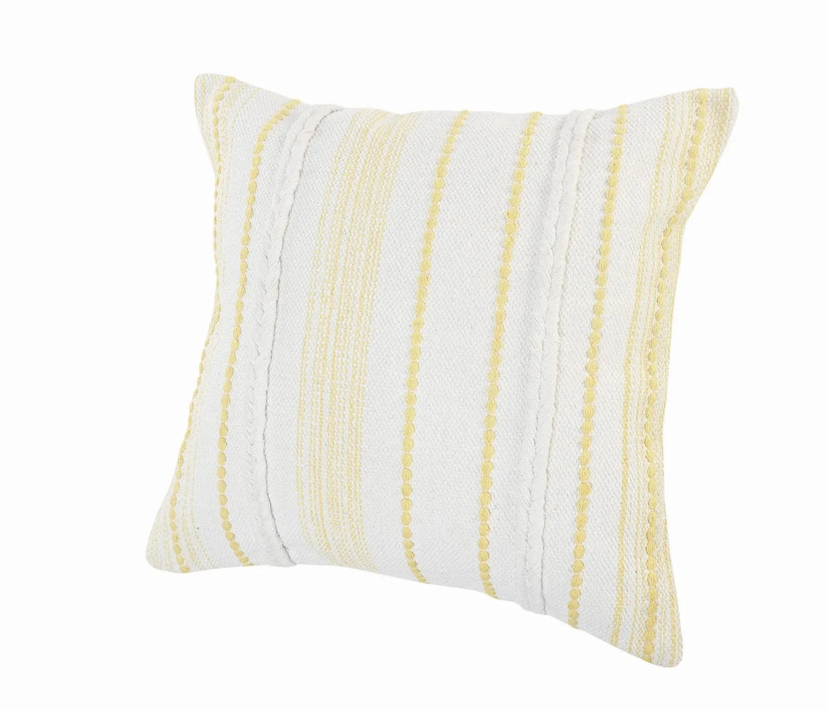 Drew Lr07569 White/Yellow Pillow