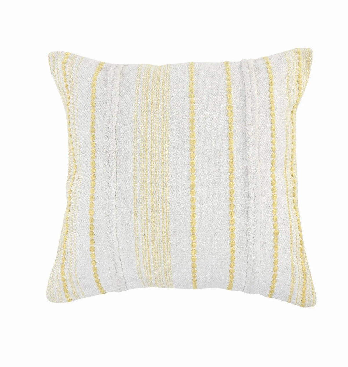 Drew Lr07569 White/Yellow Pillow