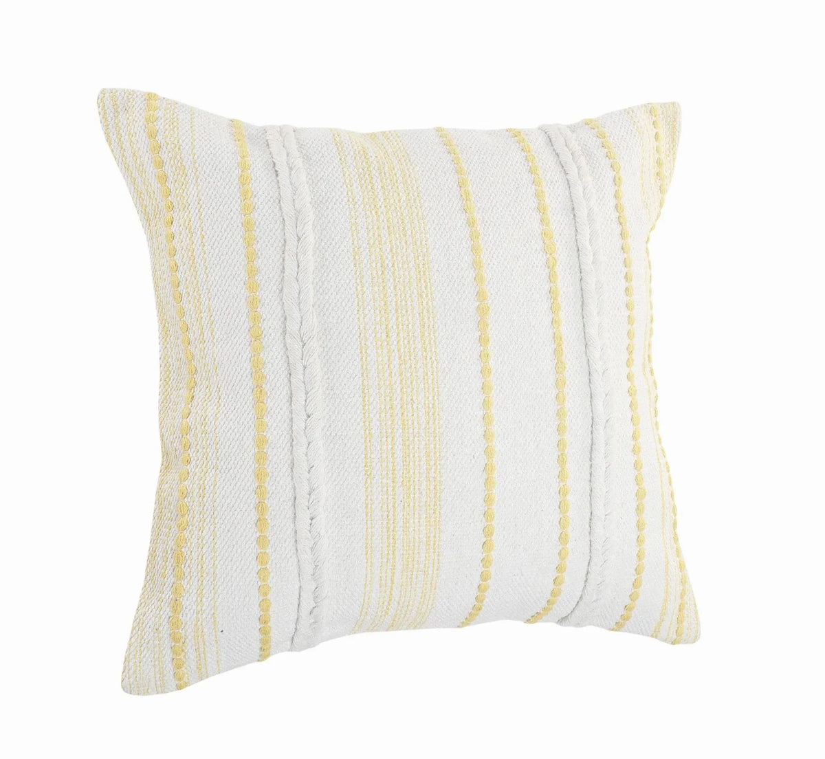 Drew Lr07569 White/Yellow Pillow