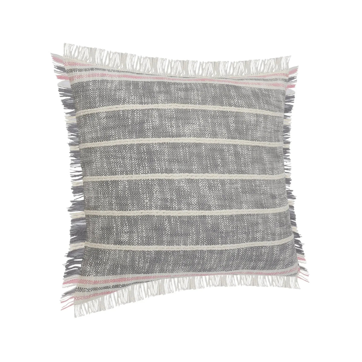 Drew Lr07619 Gray/Pink Pillow