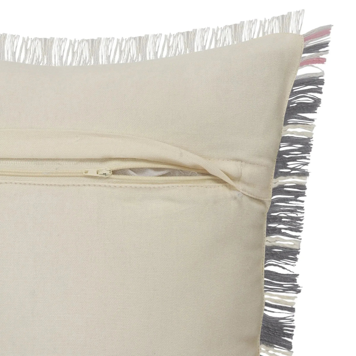 Drew Lr07619 Gray/Pink Pillow