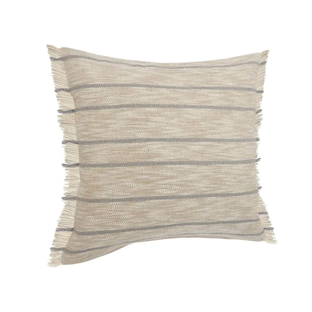 Drew Lr07635 Taupe/Dusty Blue Pillow