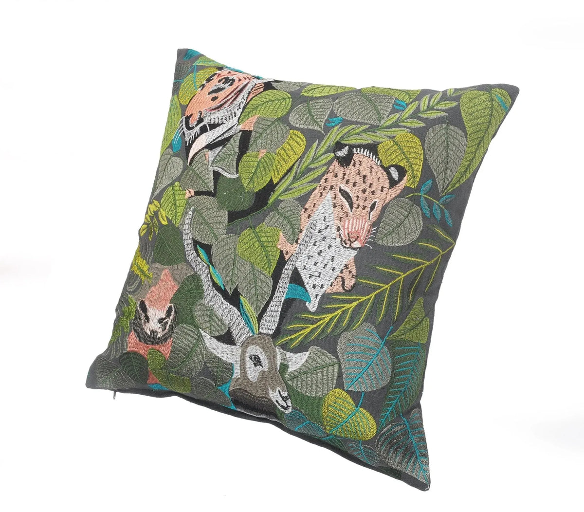 Dynasty Lr07499 Green/Multi Pillow