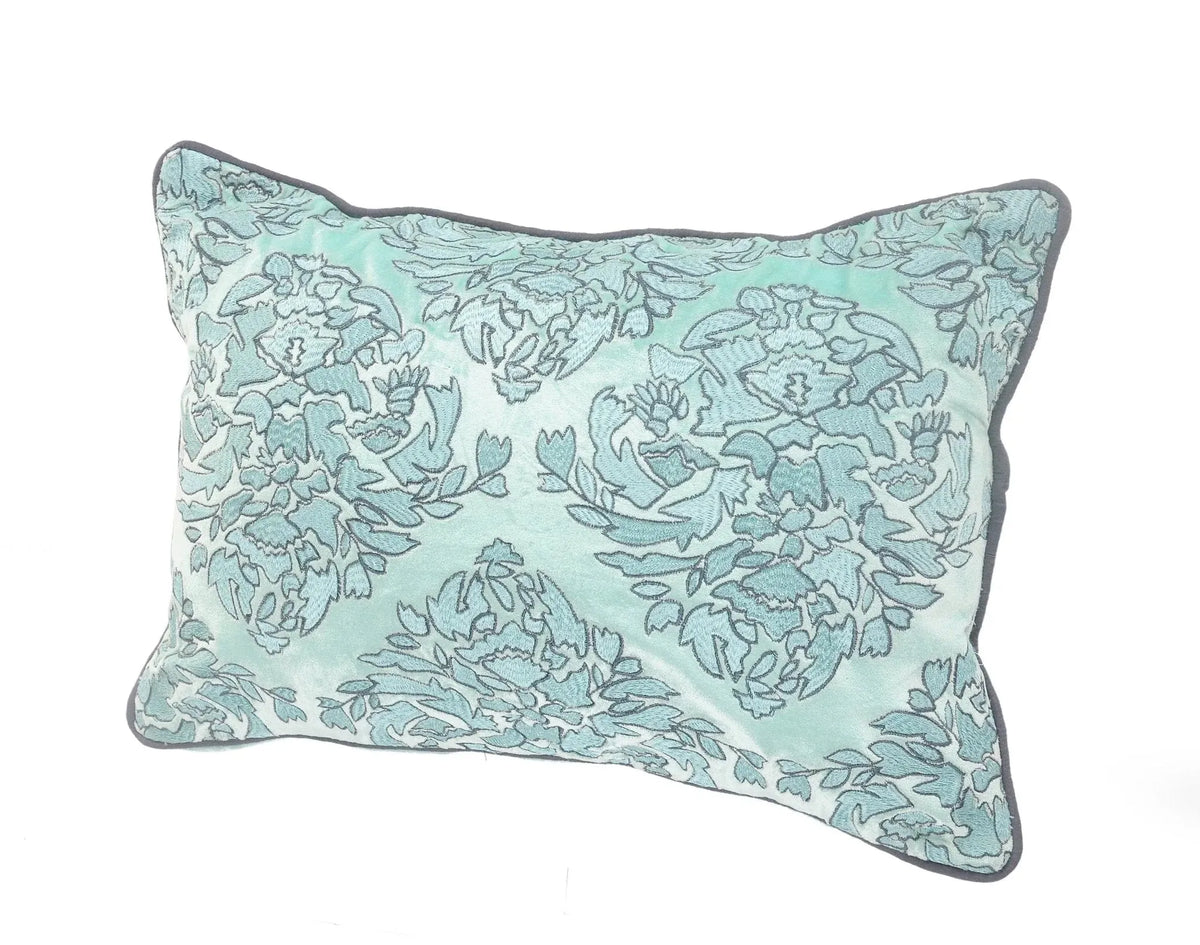 Dynasty Lr07505 Mint/Gray Pillow