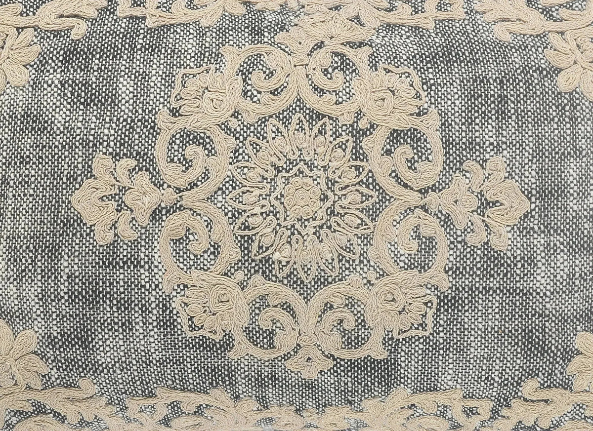 Dynasty Lr07506 Gray/Ivory Pillow