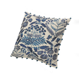 Dynasty Lr07507 Navy/Off-White Pillow - Rug & Home