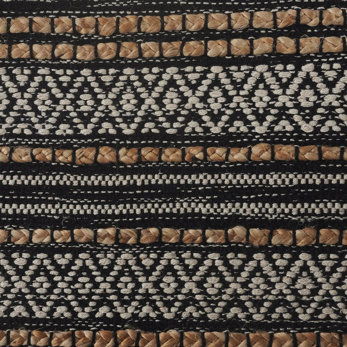 Earth Lr81896 Black/Tan Rug