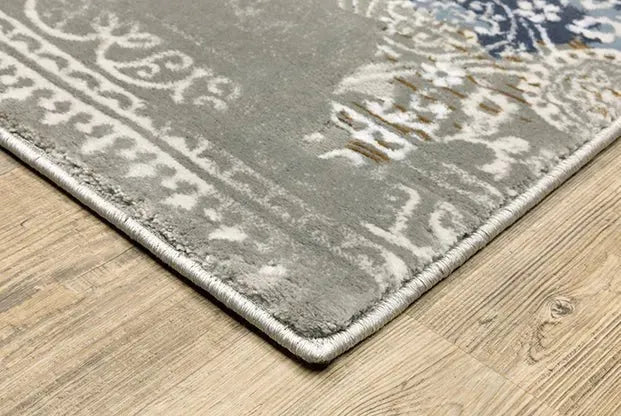 Easton 7111F Grey/Blue Rug