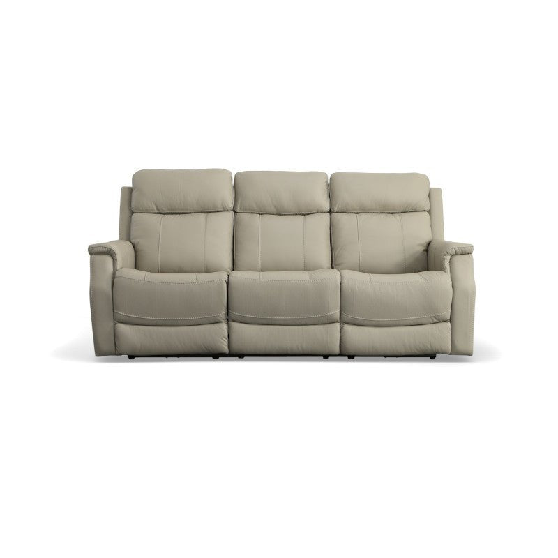 Easton Power Reclining Sofa with Power Headrests and Lumbar - Rug & Home
