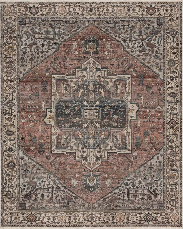 Echo R1061 666 Angelino Pudra Rug - Rug & Home