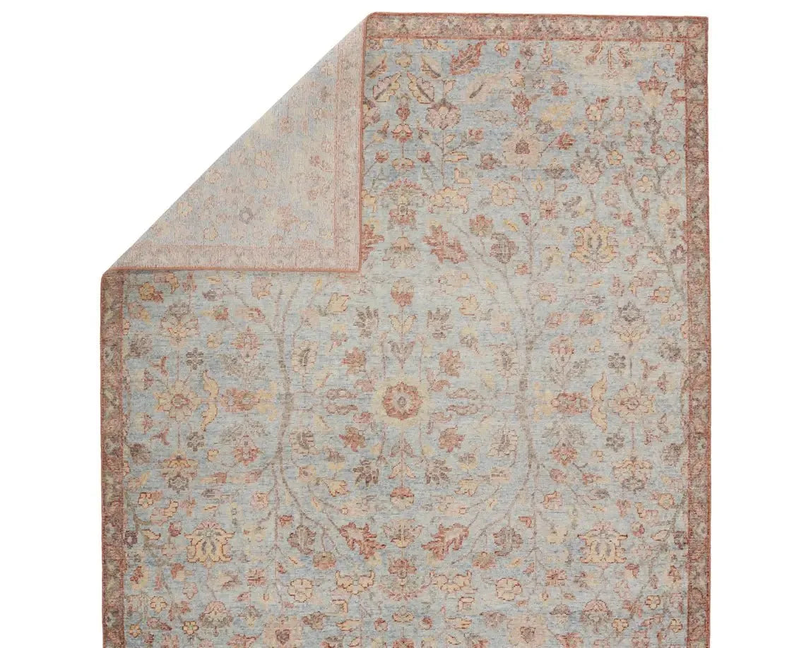 Eden EDE03 Blue/Brown Rug - Rug & Home