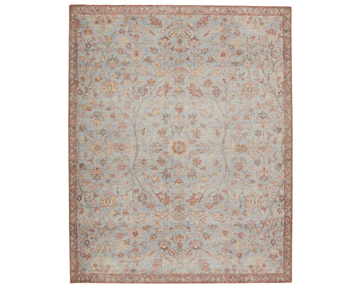 Eden EDE03 Blue/Brown Rug - Rug & Home