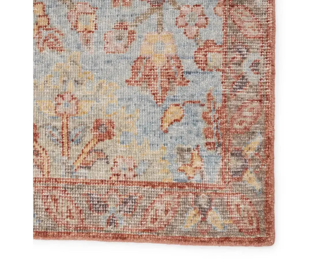 Eden EDE03 Blue/Brown Rug - Rug & Home