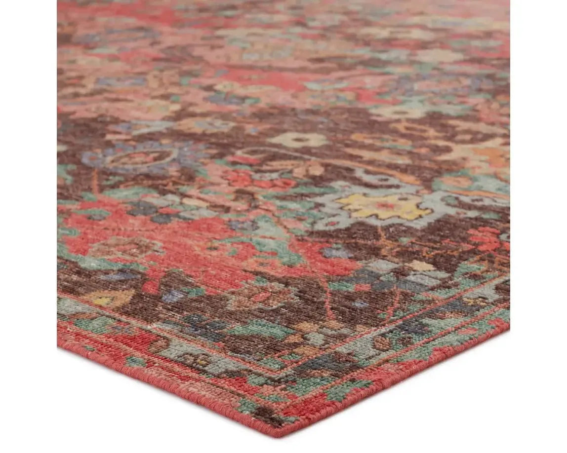 Eden EDE05 Red Rug - Rug & Home