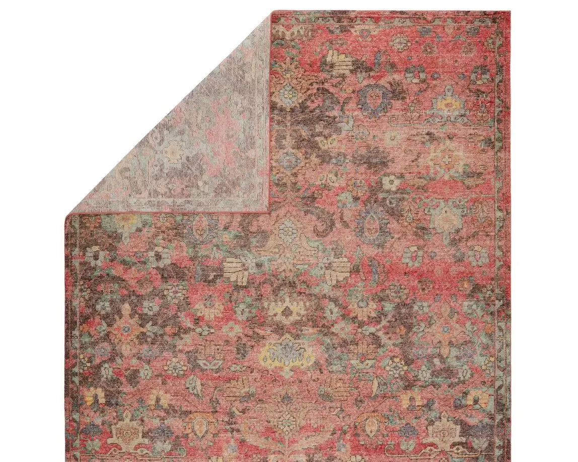 Eden EDE05 Red Rug - Rug & Home