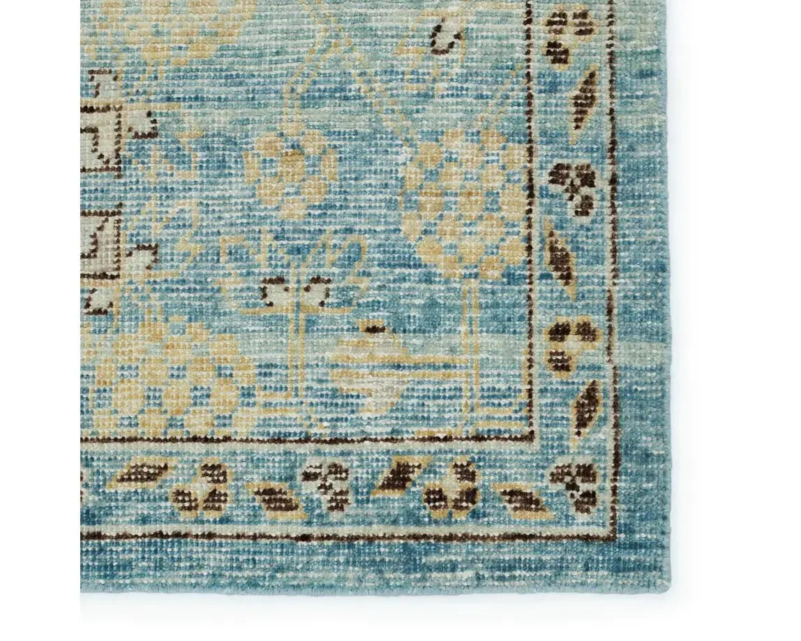 Eden EDE07 Turquoise Rug - Rug & Home