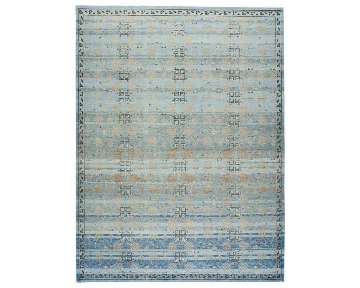 Eden EDE07 Turquoise Rug - Rug & Home