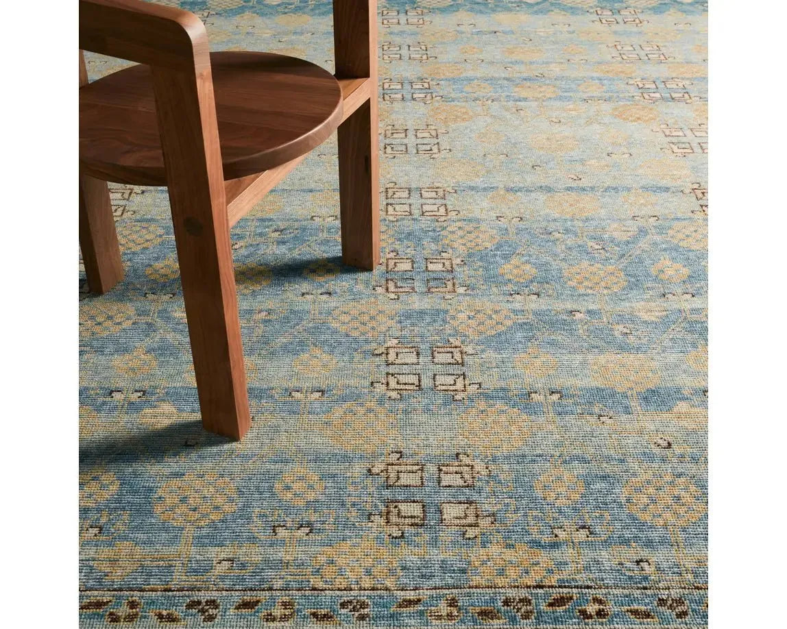 Eden EDE07 Turquoise Rug - Rug & Home