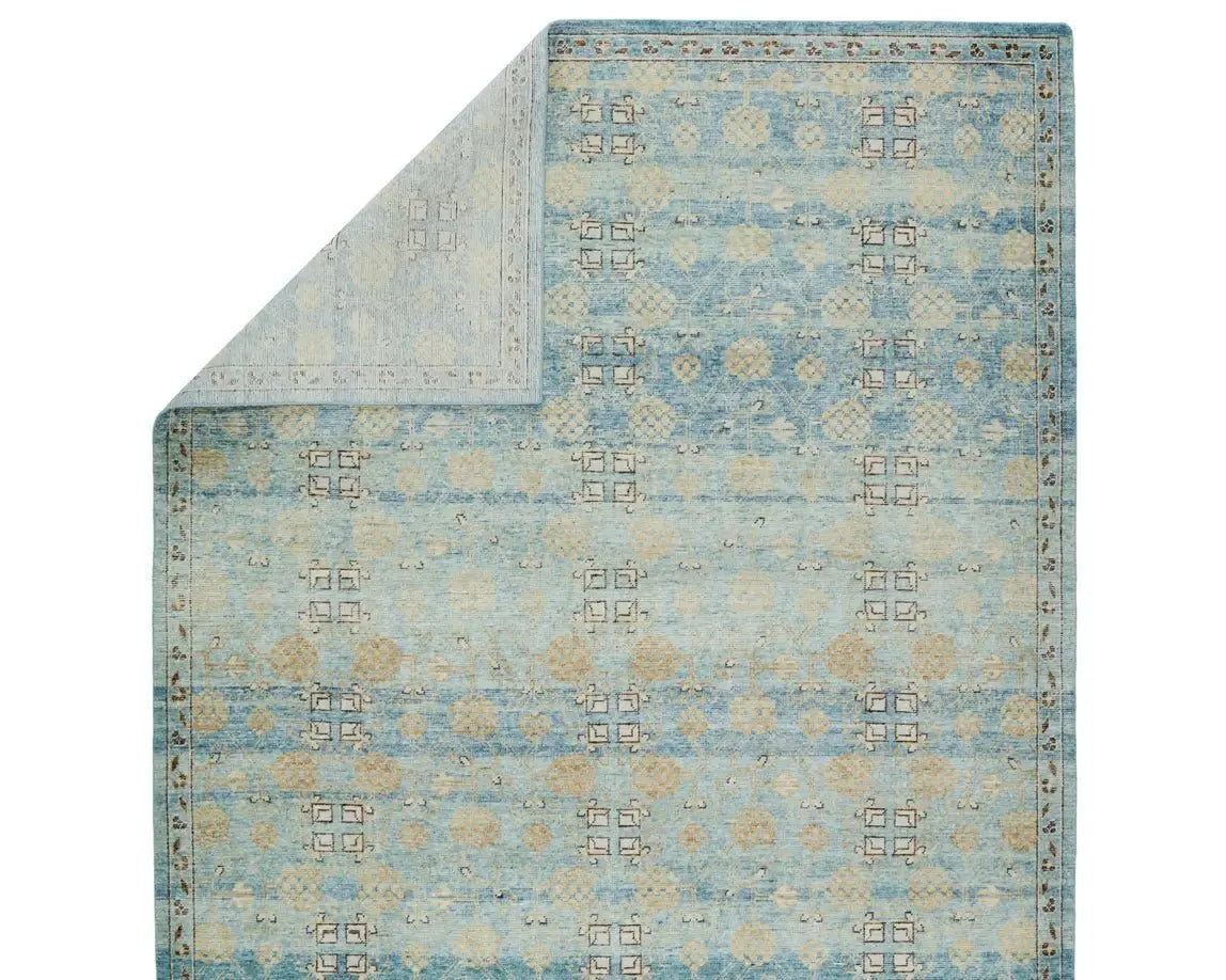 Eden EDE07 Turquoise Rug - Rug & Home